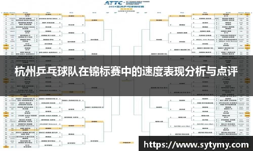 杭州乒乓球队在锦标赛中的速度表现分析与点评